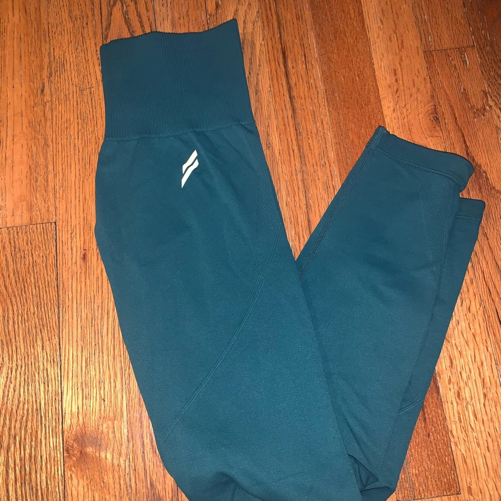 do you even green hyperflex leggings worn once